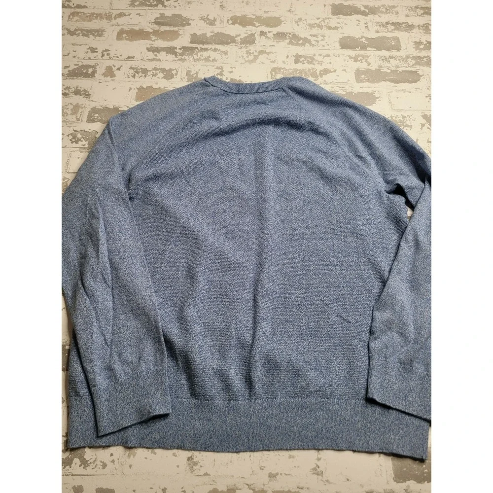Banana Republic Blue Sweater Men's XL 100%‎ Cotton Crew Neck